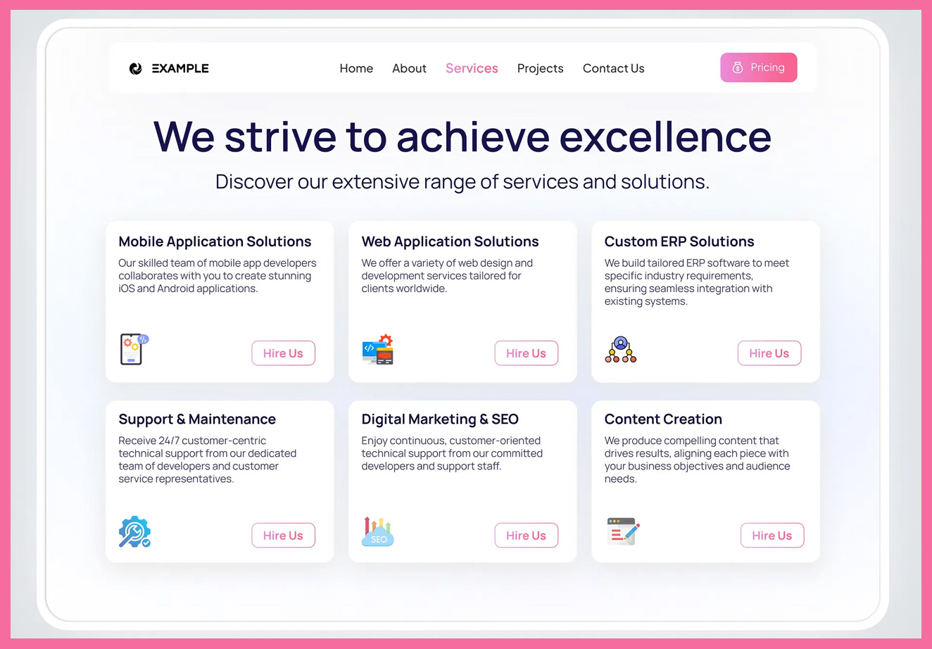 The Role of Service Pages in Converting Leads